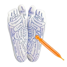 Full Reflexology Acupressure Therapy Socks Set (1 Set) - justgrabit.in | Just Grab It
