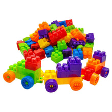 Multicolor Kids' Block Set for Fun & Learning (60 Pieces) - Justgrabit Inc.