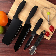 5 - Piece Stainless Steel Kitchen Knife Set – Chef, Chopping, Utility, Butcher Knives - justgrabit.in | Just Grab It