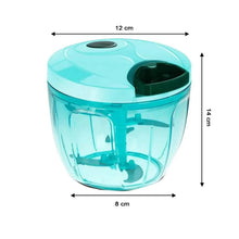 Manual Stainless Steel Vegetable Chopper – Compact, Extra Sharp with 5 Blades - Justgrabit Inc.