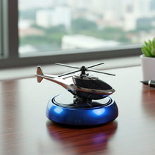 Solar Helicopter Car Dashboard Air Freshener Rotating Perfume Decor - justgrabit.in | Just Grab It