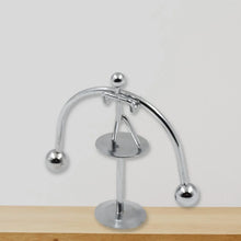 Mini Steel Balance Toy (1 Pc): Desk Decor, Perpetual Motion, Physics Toy - Justgrabit Inc.