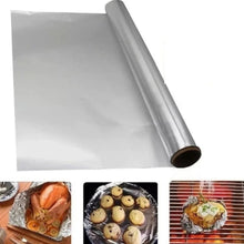 Premium Quality Food Grade Aluminum Foil Roll Heavy Duty Non Stick Thick Aluminum Foil Sheet Baking Grilling Tool 72Mtr (1Pc) - justgrabit.in | Just Grab It