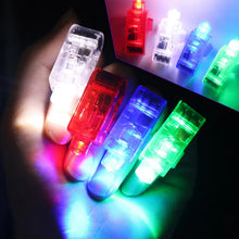 Light up Finger Tips, Clear Mini Rings, LED Glow Ring with Elastic Band (1 Pc) - justgrabit.in | Just Grab It