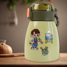 Vacuum Insulation Flask Bottle with Straw for Sports Adult Children (Approx 480ml) - justgrabit.in | Just Grab It