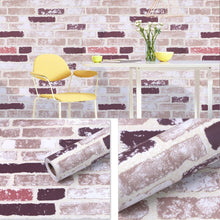 DIY 3D Self Adhesive Wallpaper Decal for Home Office Living Room Hall Kitchen - justgrabit.in | Just Grab It