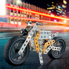 Metal DIY Bike Building Blocks for Kids (bike 162 pc of Bike Tool / 1 Set】 - justgrabit.in | Just Grab It