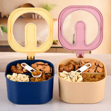 Fancy 4 - Section Masala Box for Kitchen Storage (Spice Container) - Justgrabit Inc.