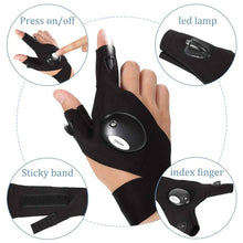 LED Flashlight Gloves Gifts for Men (Hand Gloves Light / 1 Pair) - justgrabit.in | Just Grab It