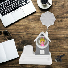 Cute Cartoon Home Design LED Desk Light with Plastic Base, Multi - Color (1 Pc) - justgrabit.in | Just Grab It