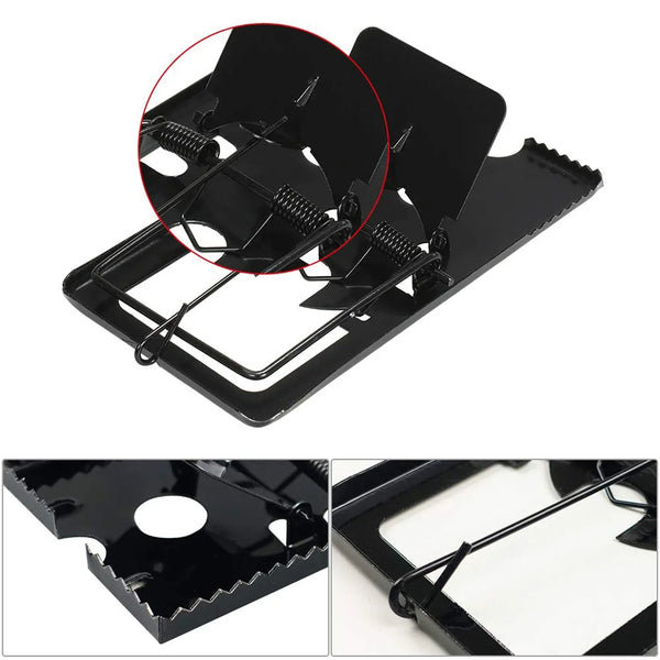 Mouse Trap Catcher Rodent Traps Mice Control Mice Snap Kill Trap (2 Pc) - Justgrabit Inc.