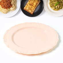 Plastic Dinner Plates Wedding Birthday Party Tableware Supplies (6 Pcs Set) - justgrabit.in | Just Grab It