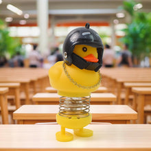 Spring Doll Dance Toy Duck Car Bicycle Bell with Propeller Helmet (1 Pc / Mix Design) - justgrabit.in | Just Grab It