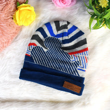 Cap for Winter Woolen Knitted Black Inside Fur Caps (1 Pc / Mix Design & Color) - justgrabit.in | Just Grab It