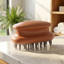 Manual Scalp Massage Shampoo Brush (1 Pc) - justgrabit.in | Just Grab It