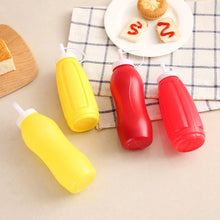 Plastic Squeeze Bottle Ketchup Mustard Honey Sauce Dispenser Bottle ( 2 Pc Set ) - justgrabit.in | Just Grab It