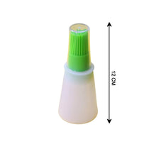 Silicone Cooking Oil Bottle With Basting Brush (Cap Not Include) - Justgrabit Inc.