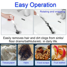 Flexible Sink Cleaning Brush Water Pipe Drain Dredge Tool (48 CM / 1 Pc) - justgrabit.in | Just Grab It
