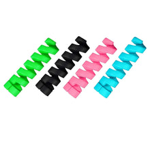 Spiral Charger Spring Cable Protector Data Cable Saver (Pack of 4) - Justgrabit Inc.