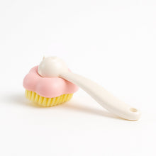 Soft Bristle Bath Brush with Long Handle (1 Pc) - justgrabit.in | Just Grab It