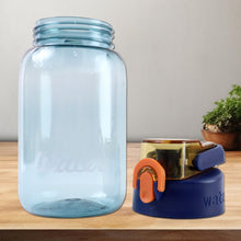 Blue Plastic Leak - Proof Flip Cap & Safty Lock Water Bottle (600ml Approx / 1 Pc) - justgrabit.in | Just Grab It