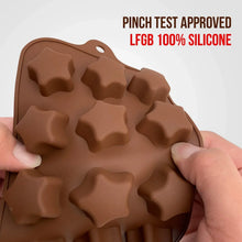 Silicone Food Grade Reusable Non - Stick Multi Shape 15 Cavity Chocolate Mold, Diwali - Justgrabit Inc.
