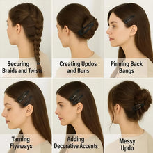 Metal Hair Clips Set (10 Pcs Set), Hair accessories - Justgrabit Inc.
