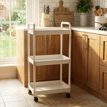 3 Layer Multipurpose Rolling Storage Trolley (1 Pc) - justgrabit.in | Just Grab It