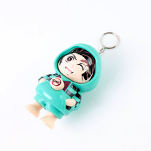 Cartoon Character Design Cute Action Figure Keychain (Mix Design & 1 Pc) - justgrabit.in | Just Grab It