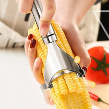 Stainless Steel Corn Peeler Con Cob Remover Cutter (1 Pc) - Justgrabit Inc.