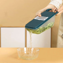 Multifunctional Vegetable Slicer Cutter Onion and Potato Slicer cutter with 6blades and 1 peeler - Justgrabit Inc.
