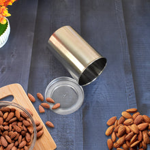 Stainless Steel Airtight Containers with See Through Lid (1 Pc / 1000 ML) - justgrabit.in | Just Grab It