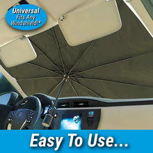 Foldable Car Windshield Sunshade for Heat Protection - justgrabit.in | Just Grab It