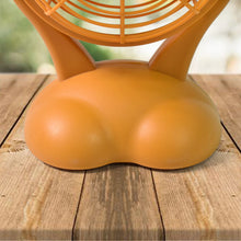 Cartoon Shape Mini Fan USB Powered & Battery Operated (Battery Not Include / 1 Pc) - justgrabit.in | Just Grab It