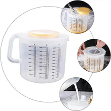 Plastic Baking Measuring Cup 2.5L Measurement with Scale Kitchen Pouring Cup - Justgrabit Inc.