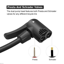 Portable Mini Bike Pump with Gauge - justgrabit.in | Just Grab It