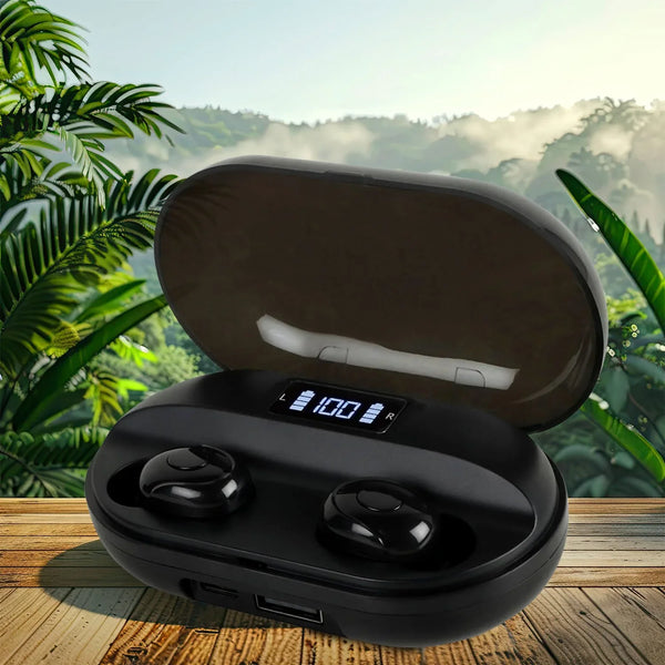 Tws Dual Pairing Earbuds with Mic Advanced ENC, Long Playtime Headset - justgrabit.in | Just Grab It