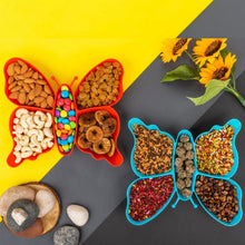 5 Compartment Multipurpose Butterfly Plastic Tray (1 Pc) - justgrabit.in | Just Grab It