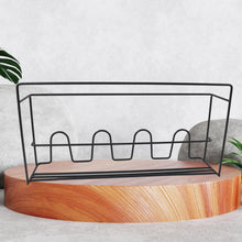 Metal Self Adhesive Multipurpose Kitchen Accessories Organizer Rack Wall (1 Pc) - justgrabit.in | Just Grab It