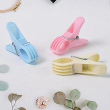 Plastic Cloth Clips (Multicolour) - Pack of 12 - Justgrabit Inc.