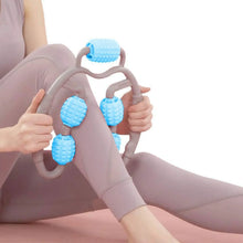 Muscle Massage Roller for Leg Soreness & Relaxation (5 Wheels, 1 Pc) - Justgrabit Inc.