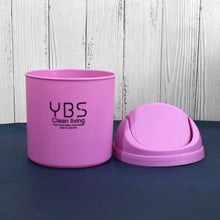 Mini Trash Can with Lid Small Tiny Trash Bin (18x13 Cm / 1 Pc) - justgrabit.in | Just Grab It