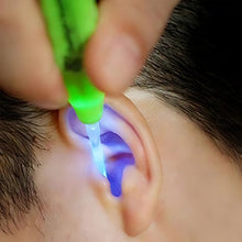 Green LED Flashlight Earpick with Tweezer (1 Pc) - justgrabit.in | Just Grab It