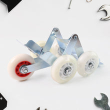 Heavy - Duty Motorcycle Front Wheel Parking Roller Stand (1 Pc) - justgrabit.in | Just Grab It