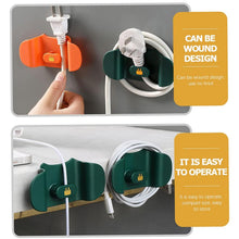 Wall Mounted Plug Holder Hook (1 Pc) - justgrabit.in | Just Grab It