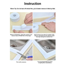 KITCHEN SINK PLATFORM STICKER BATHROOM CORNER TAPE (3.2 METER SIZE) - justgrabit.in | Just Grab It