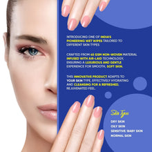 Beautiful Basics Dry & Sensitive Skin Face Wipes (2 Pkts x 50 Pcs Wipes) - justgrabit.in | Just Grab It