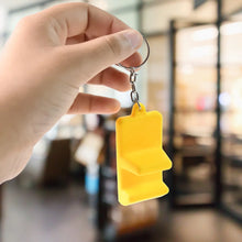 Plastic 2 - in - 1 Mobile Stand Keychain (1 Pc) - Justgrabit Inc.