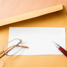 Brown Kraft Envelope for Invitations & Office Use (Mix Size / 1 Pc) - Justgrabit Inc.