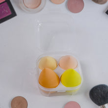 Makeup Sponges Set, Perfect for Liquid, Cream, and Powder (4 Pcs Set With Case) - justgrabit.in | Just Grab It